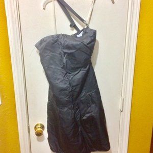 NEW Vera Wang women's size 6 single strap gem embellished silk rayon dress NWOT